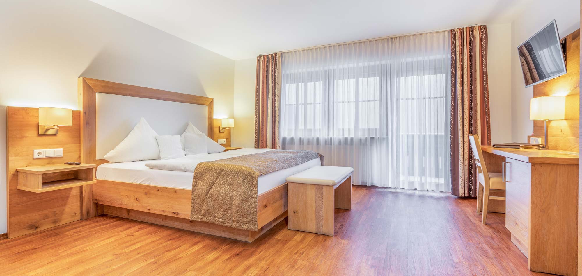 Komfortables Doppelzimmer im Bayerischen Wald