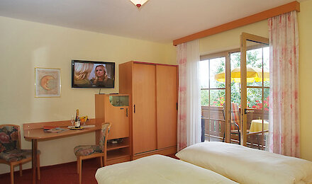 Pension in Bayern - komfortables Zimmer